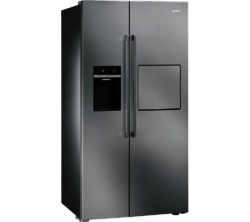 SMEG  SBS63XED American-Style Fridge Freezer - Stainless Steel